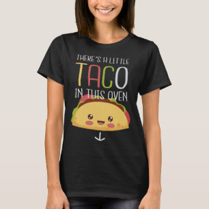 Camiseta Taco en bebé vegetal revela esposa embarazada mexi