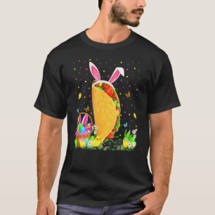 Camiseta Taco Fast Food Easter Huevo de Semana Santa Caza B
