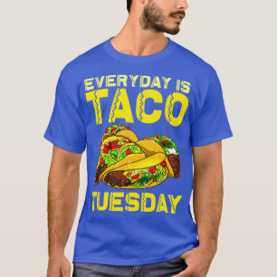 Camiseta Taco Fiesta Everyday Es Taco Martes Para Hombres N