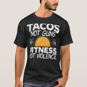 Camiseta Taco Fitness Ejercicio Comida Mexicana Gimnasio Ta