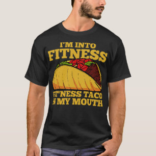 Camiseta Taco Fitness Entrenamiento mexicano
