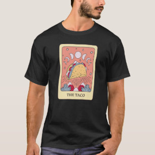 Camiseta Taco Foodie Tarot Card Taco Lover Fortune Tell