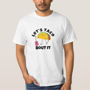 Camiseta "Taco Guitar T-Shirt - Gracioso Tee Mexicano De Co