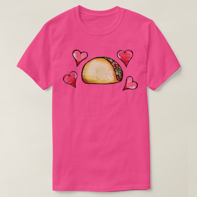Camiseta Taco LOVE1 (Diseño del anverso)
