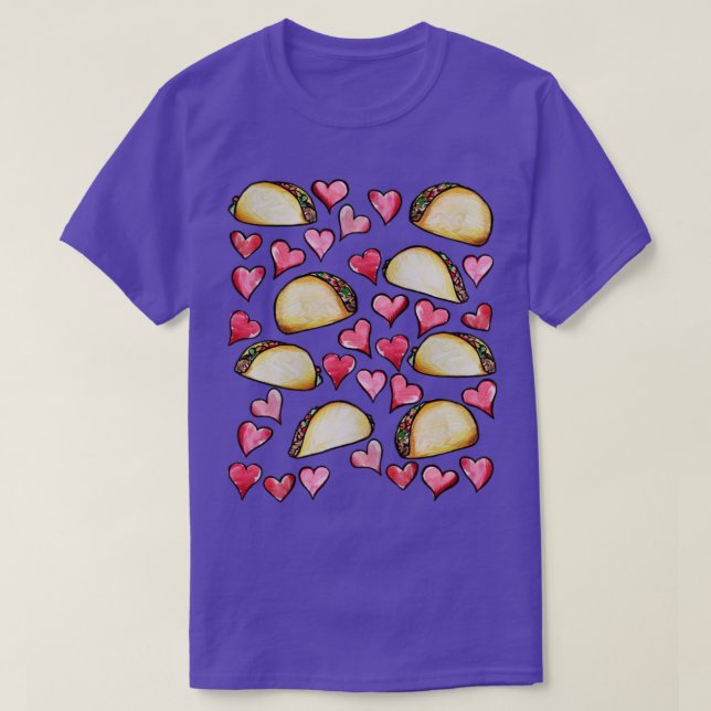 Camiseta Taco Love on Taco Tuesday (Diseño del anverso)