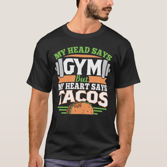 Camiseta Taco Lover Gym (Anverso)