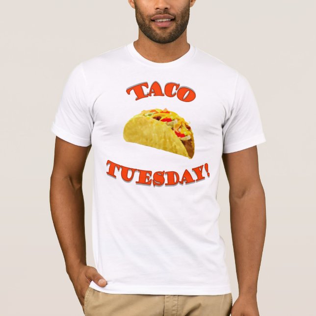 Camiseta ¡Taco martes! (Anverso)