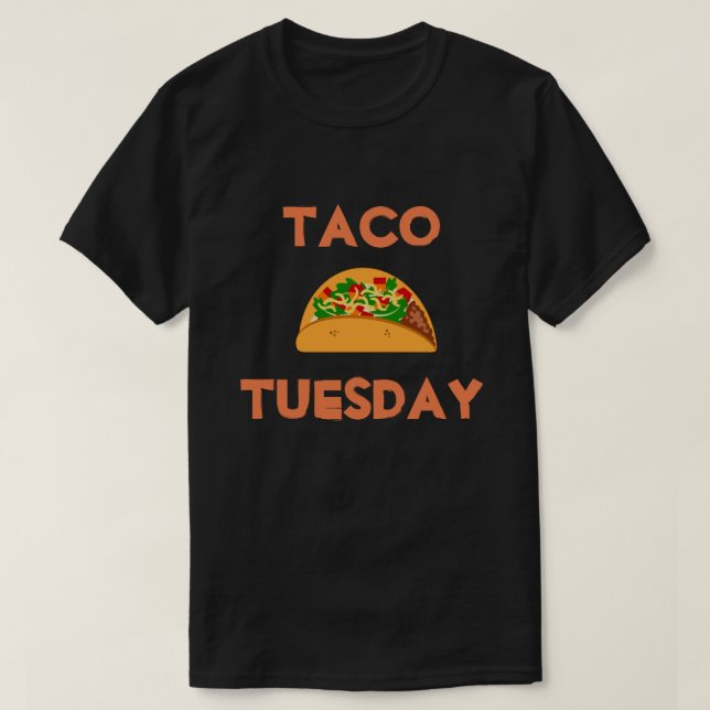 Camiseta Taco martes (Diseño del anverso)