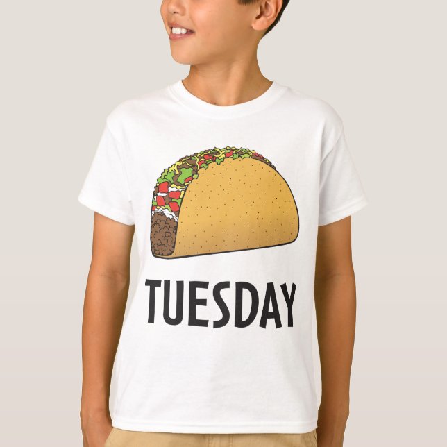 Camiseta Taco martes (Anverso)