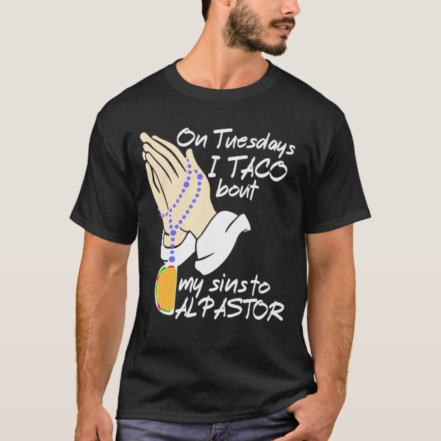 Camiseta Taco martes con Al Pastor (Anverso)