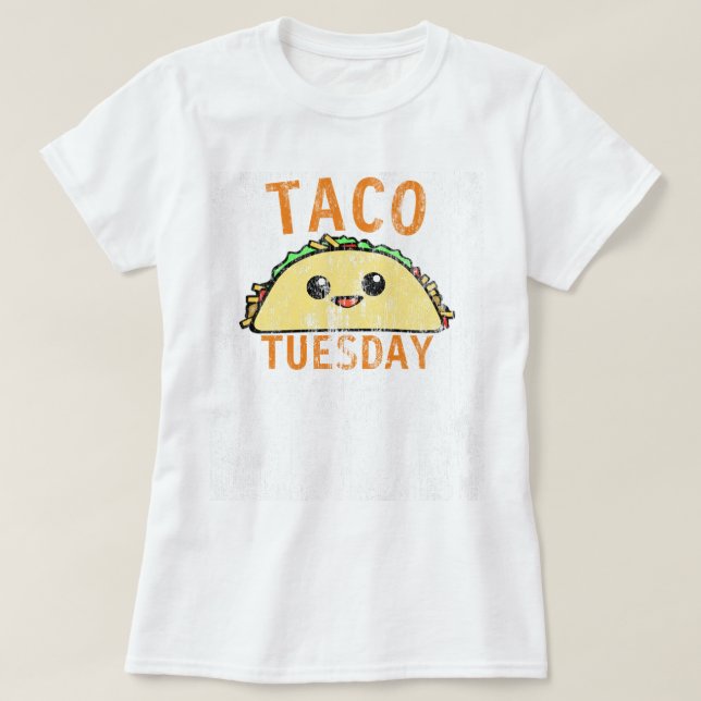 Camiseta Taco martes DS (Diseño del anverso)