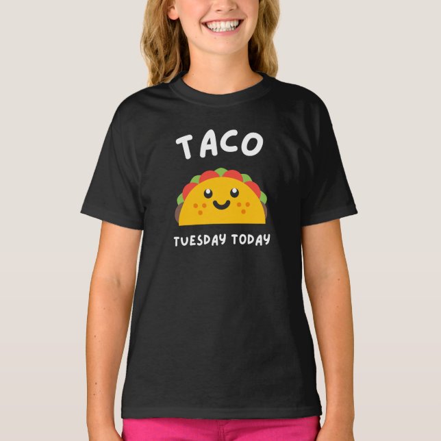 Camiseta TACO MARTES HOY (Anverso)