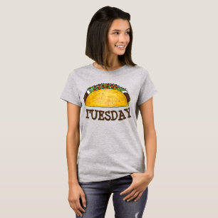 Camiseta TACO MARTES México Tex Mex Food Tacos Foodie