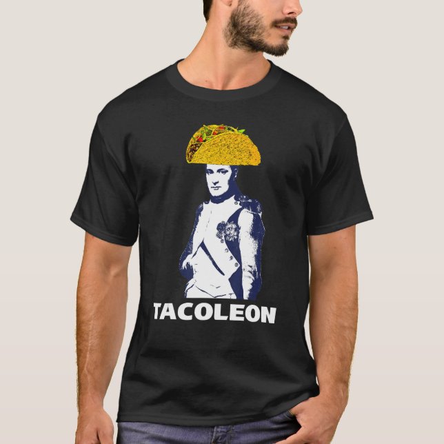 Camiseta Taco Martes Tacoleon Napoleon Bonaparte Taco (Anverso)