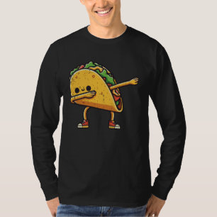 Camiseta Taco Mexicano Dab Cinco De Mayo Fiesta Comida Homb
