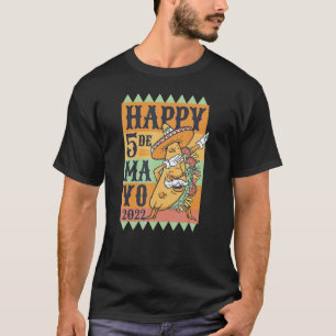 Camiseta Taco Mexicano Dabbing 5 de Mayo Comida Vegana Homb
