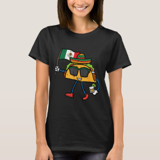 Camiseta Taco México Bandera Cinco De Mayo Mexicano