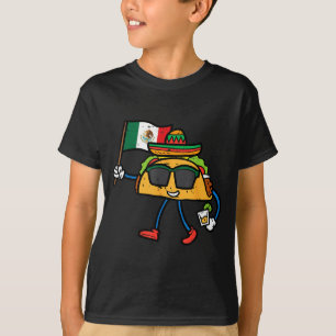 Camiseta Taco México Bandera Cinco De Mayo Mexicano