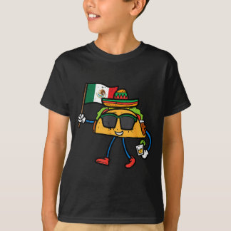 Camiseta Taco México Bandera Cinco De Mayo Mexicano