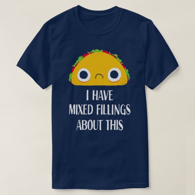 Camiseta Taco Mixed Fillings (Diseño del anverso)