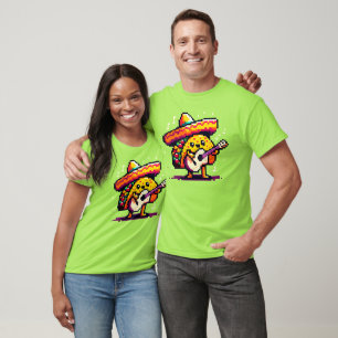 Camiseta Taco musical - Gracioso diseño de arte de piano Ma
