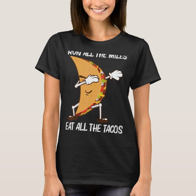 Camiseta Taco Para Hombres Femenino Disquete De Comida Call (Anverso)