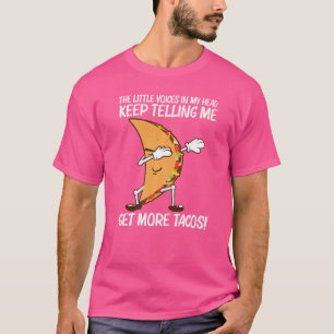 Camiseta Taco Para Hombres Femenino Disquete De Comida Call