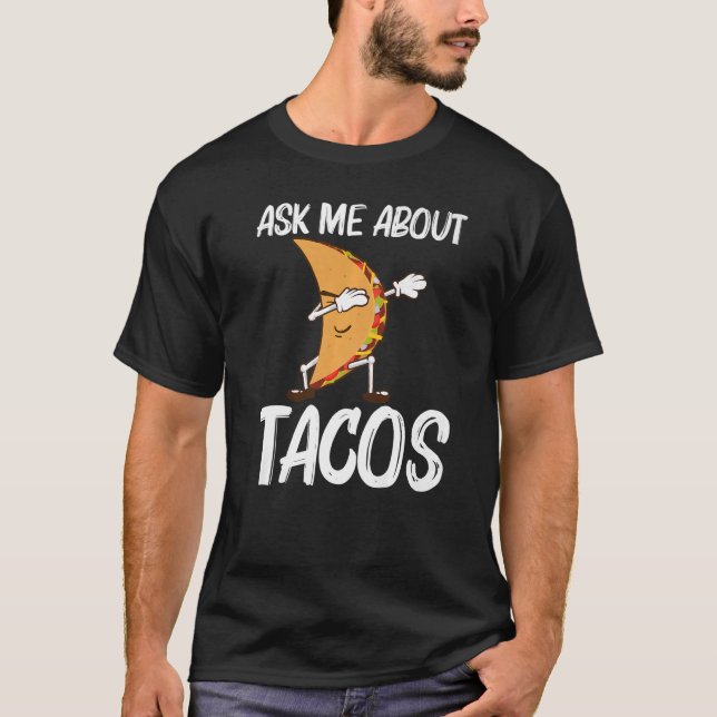 Camiseta Taco Para Hombres Femenino Disquete De Comida Call (Anverso)