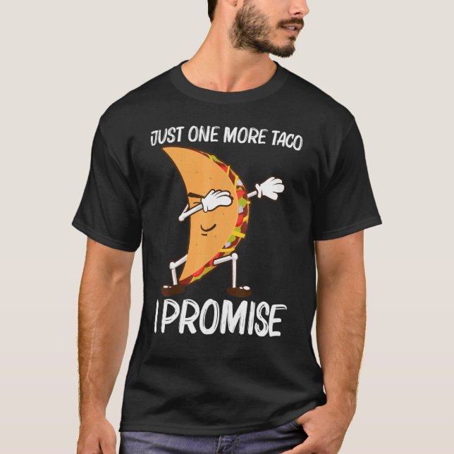 Camiseta Taco Para Hombres Mujeres Callejero Mexicano Plato (Anverso)