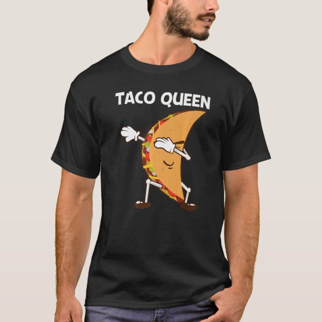 Camiseta Taco Para Mujeres Mamá Plato Callejero Mexicano 1 (Anverso)