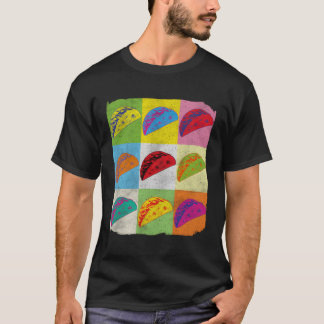 Camiseta Taco Pop Taco Foodie Cocina Mexicana Taco