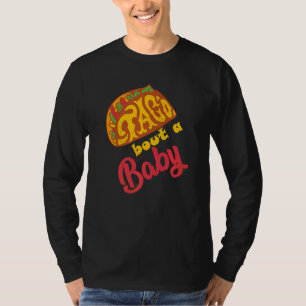 Camiseta Taco por una Invitación de embarazo de tacos para 