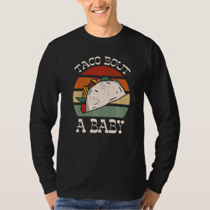 Camiseta Taco por una Invitación de embarazo de tacos para 