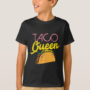 Camiseta Taco Queen Funny Cinco De Mayo Cocina Mexicana