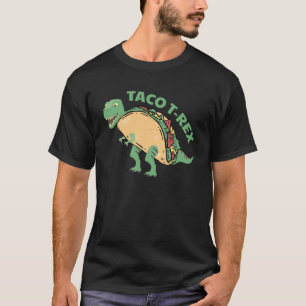 Camiseta Taco Rex Toddler Dinosaur Taco Kids Foodie Costum