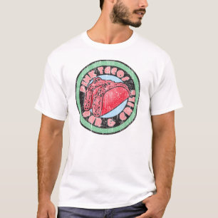 Camiseta taco rosado