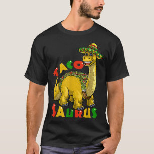 Camiseta Taco Saurus Cinco de Mayo Taco Dinosaur T Re Meica