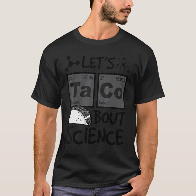 Camiseta ¡Taco se burla de la ciencia! Cinco De M (Anverso)