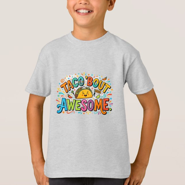 Camiseta Taco Sobre Impresionante (Anverso)