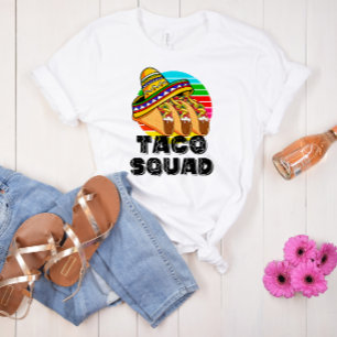 Camiseta Taco Squad, Cinco de Mayo