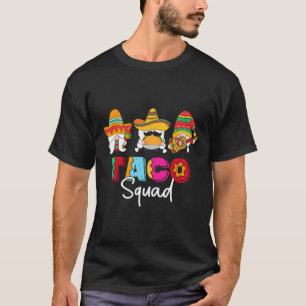 Camiseta Taco Squad Cinco De Mayo Graciosa Cocina Mexicana