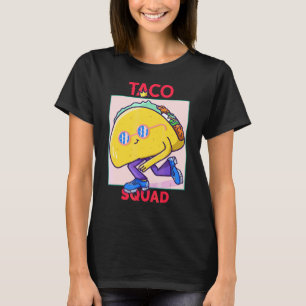 Camiseta Taco Squad Danzando Taco Cinco De Mayo Comida Mexi