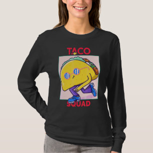 Camiseta Taco Squad Danzando Taco Cinco De Mayo Comida Mexi