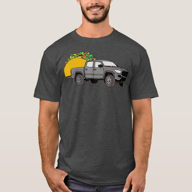 Camiseta Taco Tacoma Truck TRD Overlandon 4X4 (Anverso)