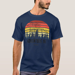 Camiseta Taco Tacoma vintage retro atardecer