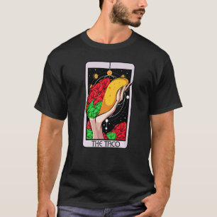 Camiseta Taco Tarot Card Witchy Occult Alchemt Fortune Tell