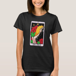 Camiseta Taco Tarot Card Witchy Occult Alchemt Fortune Tell