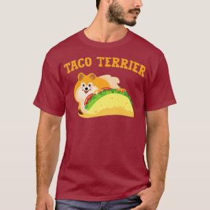 Camiseta Taco terrier hilarious graphic design Premium
