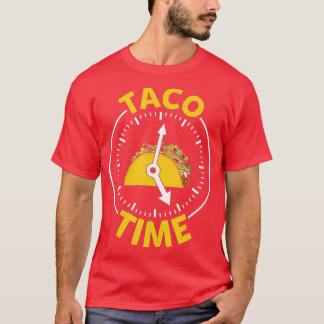Camiseta Taco Time Cinco De Mayo Hombres Mujeres Niños Taco