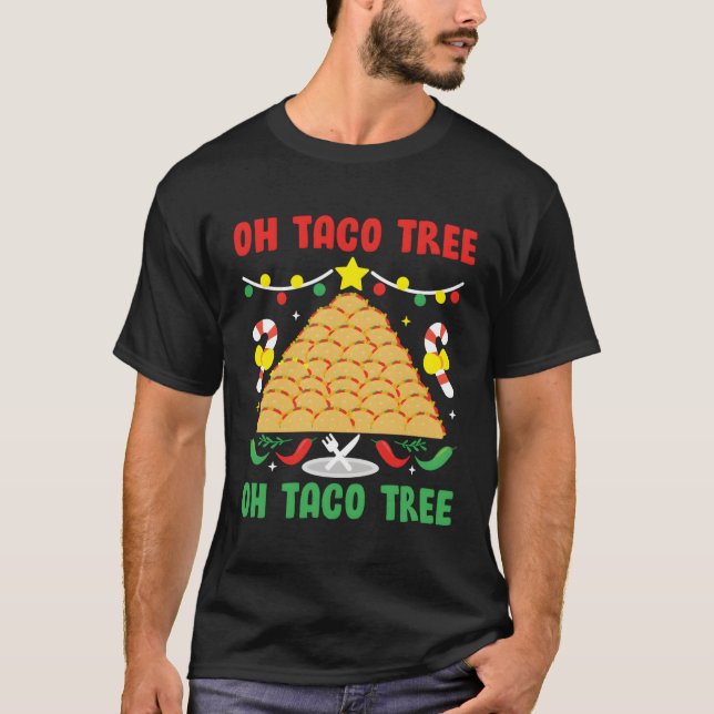 Camiseta Taco Tree Mexico Food Taco (Anverso)